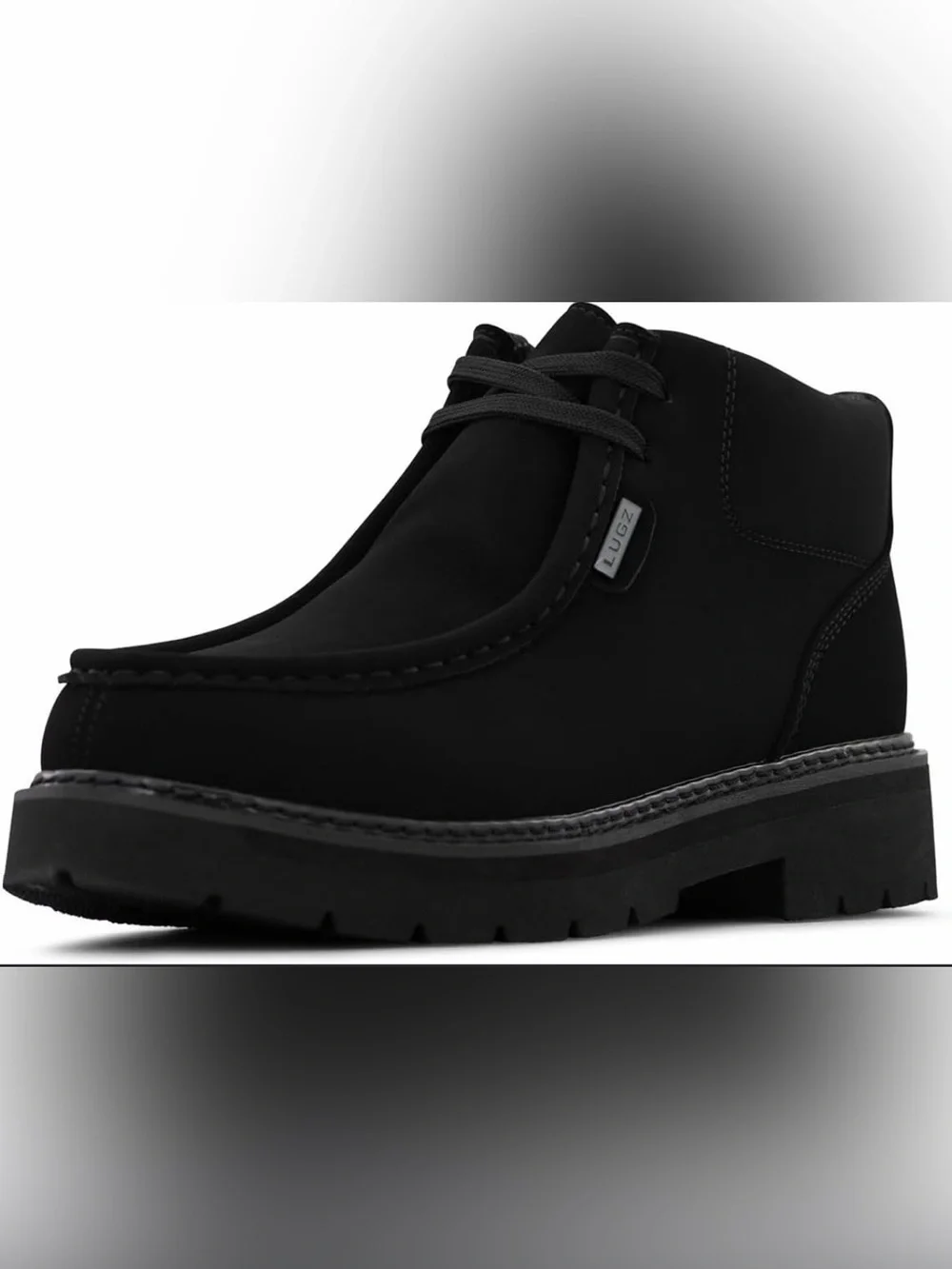 Lugz Men's Black Suede Chukka Boot